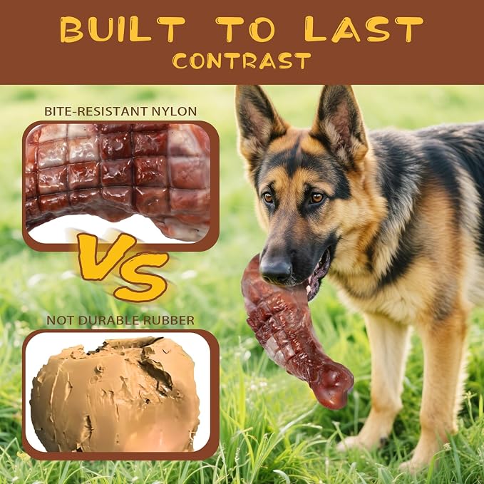 Tough Dog Toys for Aggressive Chewers 3 Pack,Indestructible Dog Toy for Small/Medium/Large//Extra Large Dogs Dogs,120lbs Under