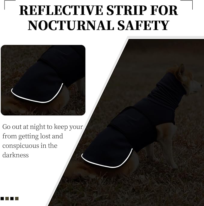 ROZKITCH Breathable Dog Anxiety Jacket, Soft Pet Calming Vest for Fireworks Travel Storms with Adjustable Fit & Ear Protection for Anxiety Relief NavyBlue 3XL