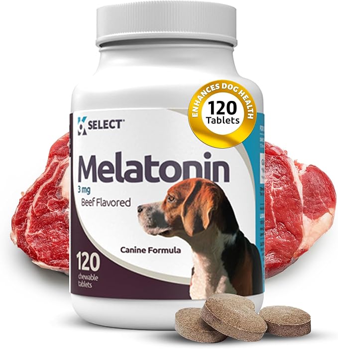 K9 Select Melatonin for Dogs, Beef, Small