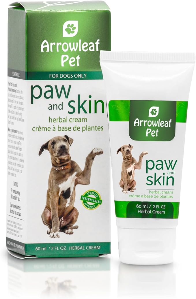 Paw & Skin by NaturPet Inc Soothing Balm for Dogs | All-Natural Wound Care | Bites, Paw Protection, Nose Balm, Hot Spots | 60mL