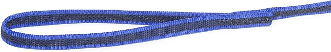 Color & Gray Super-Grip Leash with Handle, 14 mm x 1,2 m, Blue-Gray