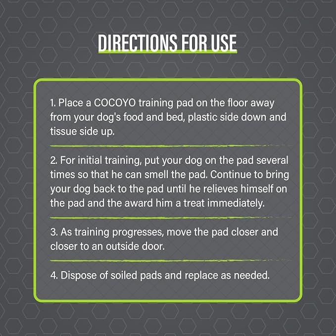 COCOYO Charcoal Dog Pee Pads Extra Large 35“x40”,Dog Training Pads Giant Size, Disposable Urine Bed Pads for Odor-Control, Training Liners for Housebreaking (30 Counts)