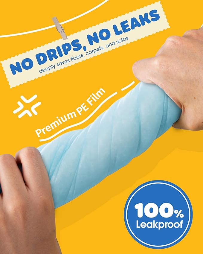 50-Pack Extra Large Thicker Pee Pads - 34" x 28" Puppy Pads for Dogs with 6-Layer Leakproof Protection, Disposable and Quick-Dry Dog Pads with High Absorbency for Easy Potty Training, Thickened