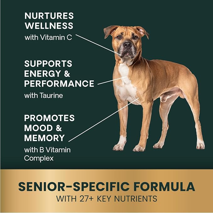 VetriScience Extra Strength Senior 27+ Multivitamin, Chicken, 60 Count