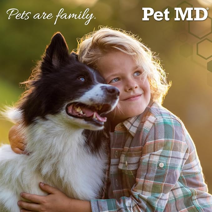 Pet MD Cat and Dog Ear Cleaner Wipes, 100 Count