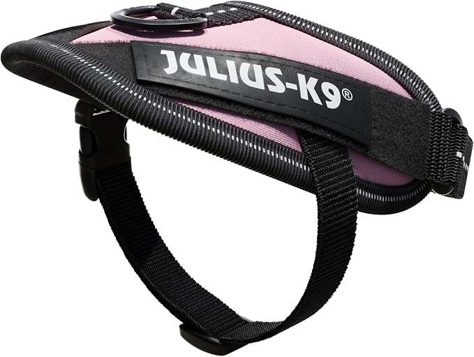 Julius-K9, 16IDC-PN-B1, IDC Powerharness, Dog Harness, Size: Baby 1, Pink
