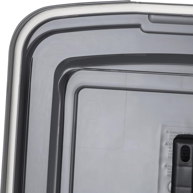 IRIS USA Dog Food Storage Container, Up to 58 lbs, Dark Gray
