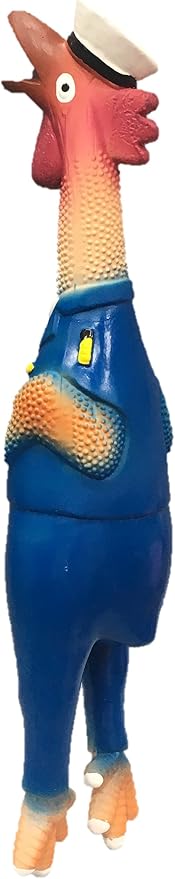Latex Chicken Design Dog Toy (boy)