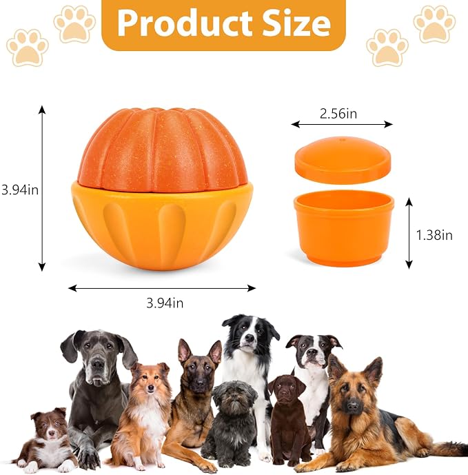 Interactive Dog Toys for Boredom, 2 in 1 Frozen Treat Toy | Keeps Dogs Busy, Reduces Anxiety, Reusable Treat Dispensing, Puzzle Toy, For Small Medium Large Dogs