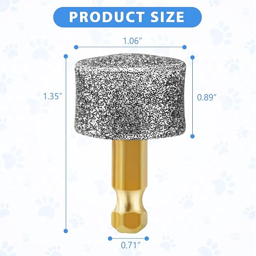 Diamond Grinding Heads - Multi-Brand Compatible, 6pcs