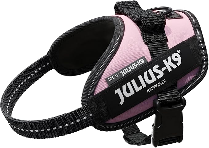 Julius-K9, 16IDC-PN-MM, IDC Powerharness, Dog Harness, Size: Mini-Mini, Pink