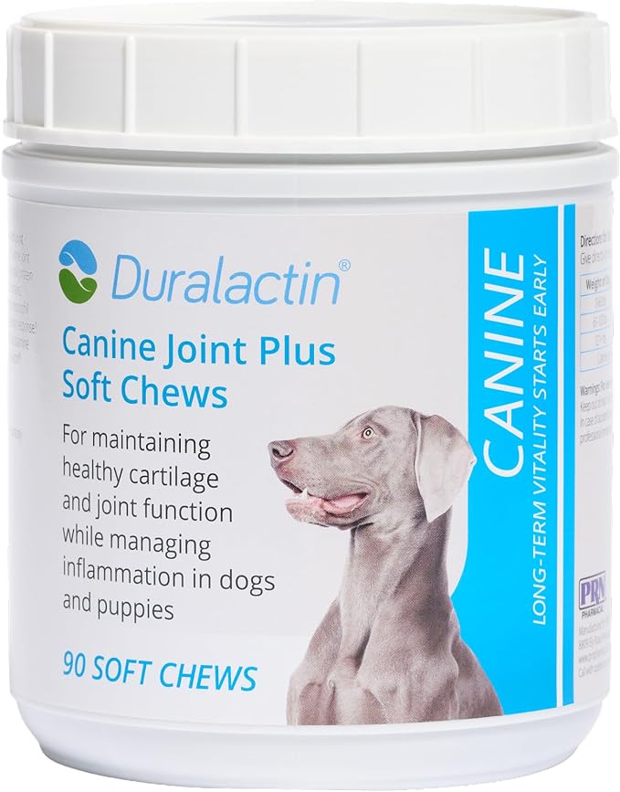 PRN Pharmacal Duralactin Canine Joint Plus Soft Chews, 90 Count