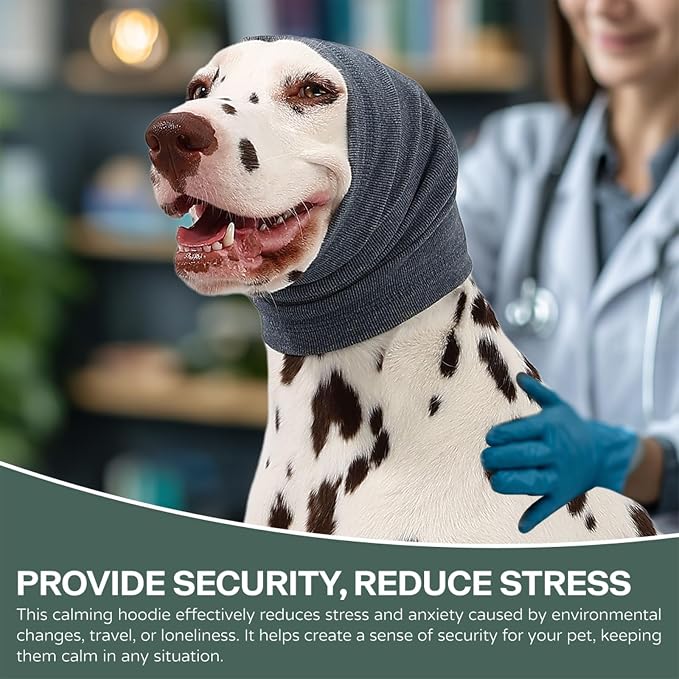 Dog Ear Muffs Warp Anxiety Relief/Noise Protection - Grooming - Thunder - Fireworks