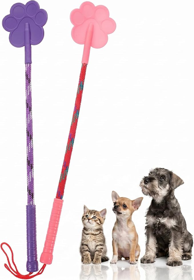 POPETPOP Dog Training Paw Shape Tool, 2 Pack