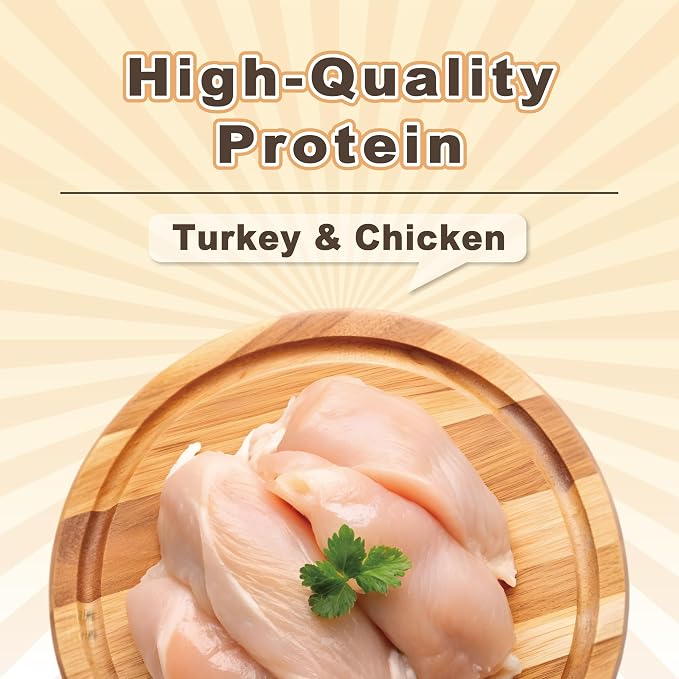 VITADAY Calming Dog Treats, Turkey Recipe with GABA, Stick, 8 oz