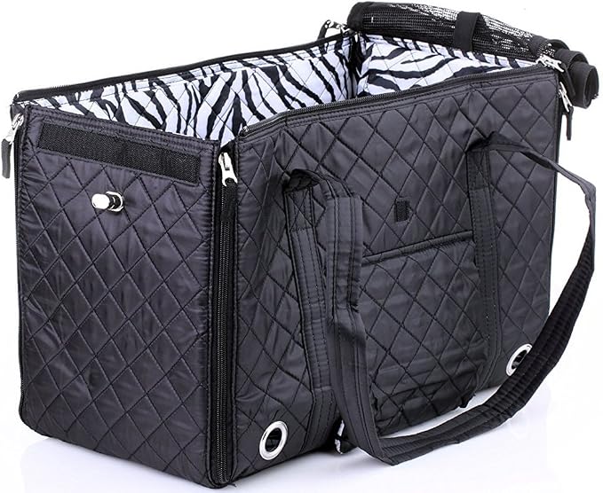 Sherpa Park Tote Pet Carrier, Medium, Black