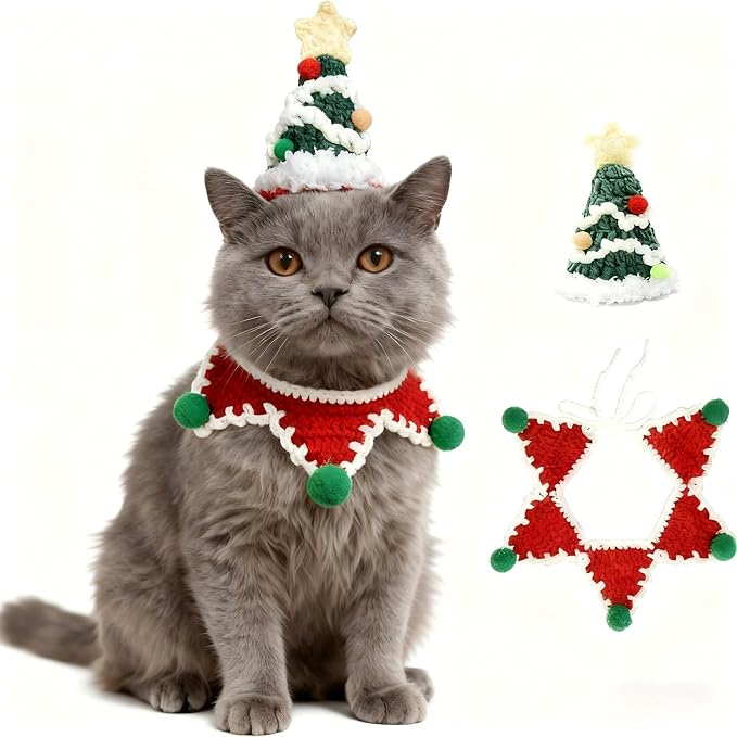 Christmas Cat Costume, One Size