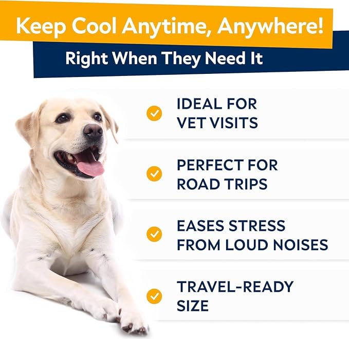 Hemp Calming Chews for Dogs - Stress&Anxiety Relief, Travel&Separation