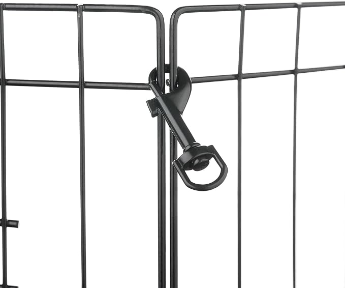 Pet Trex 24" Exercise Playpen for Dogs Eight 24" x 30" High Panels with Gate
