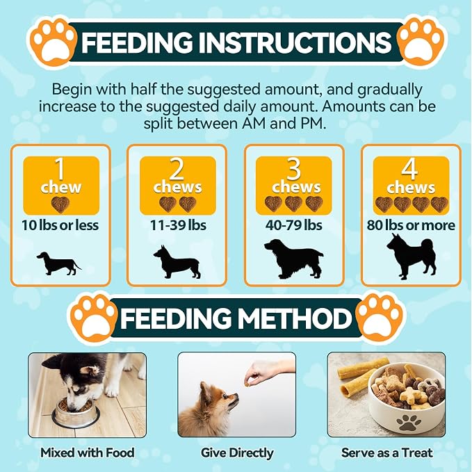 Dog Allergy Relief + Carmelie Probiotics for Dogs – 400 Soft Chews, Itchy Skin & Paw Licking Relief, Digestive Health, Immune Support, Seasonal Allergies, Chicken Flavor