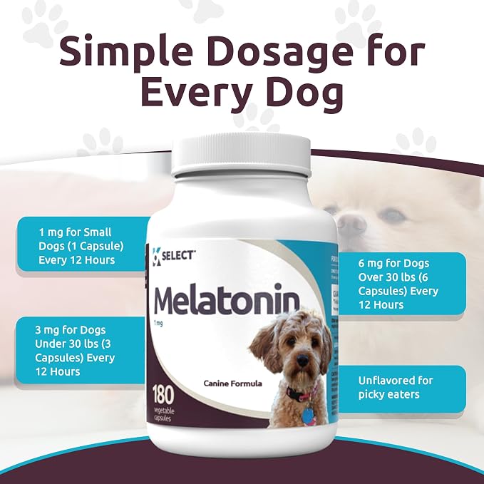 K9 Select Melatonin for Dogs, Small