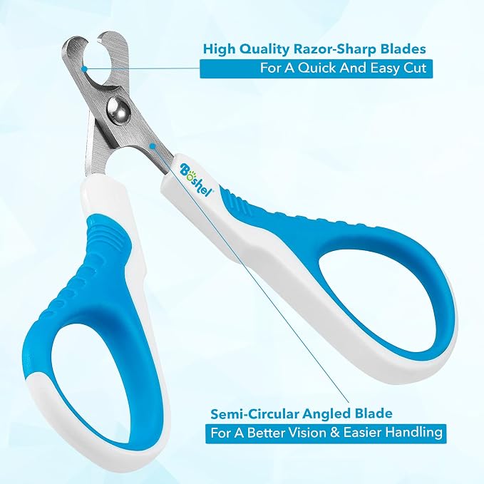 BOSHEL Cat Nail Clipper, Razor-Sharp Angled