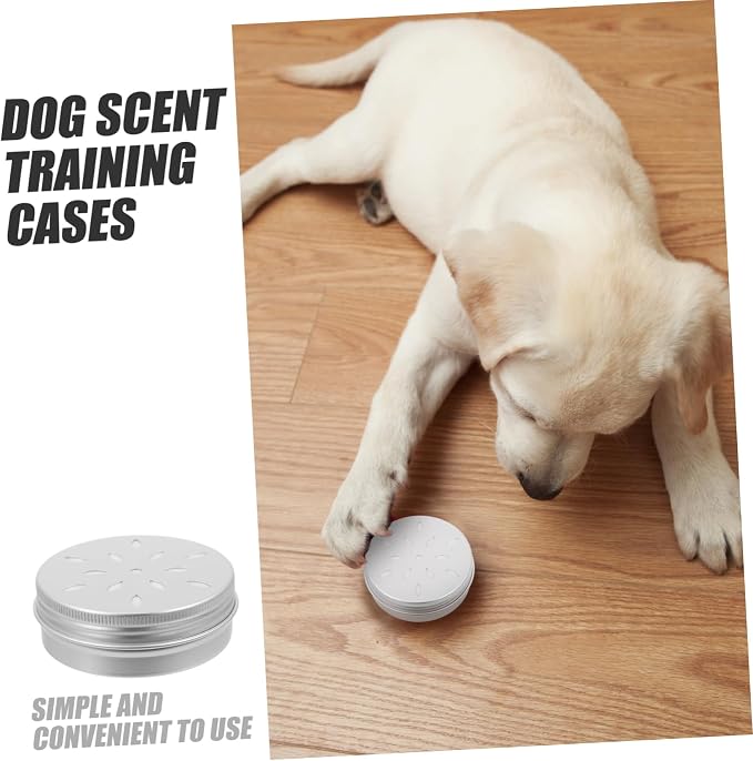 VILLCASE Dog Scent Work Tins, 10 Canisters