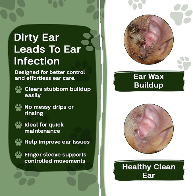 Dog Ear Wipes & Cat Ear Cleaner, Coconut