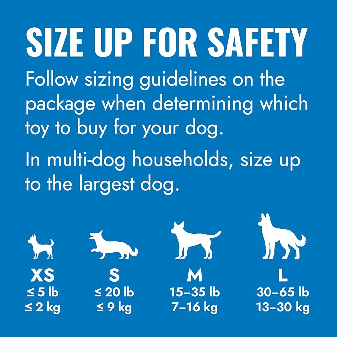 KONG Puppy - Natural Teething Rubber Chew Toy for Dogs - Stuffable Dog Toy for Extended Playtime - Chew & Fetch Toy for Puppies - for Small Puppies - Blue (Pack of 3)