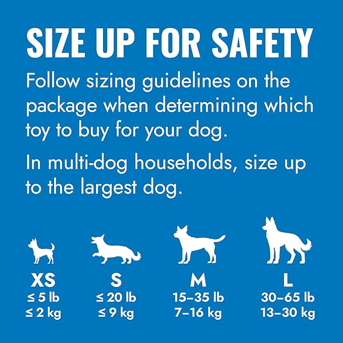 KONG Puppy, Natural Rubber Teething Chew Toy, for Medium Puppies, Blue | Gentle Natural Teething Rubber Toy, Stuffable for Treats & Built for Chewing & Fetch with Growing Puppies