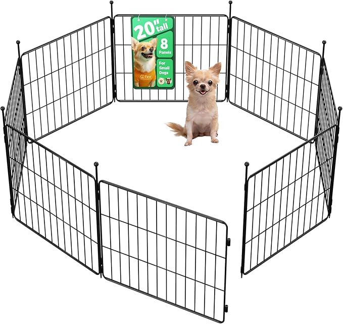 FXW MiniPaws Unleashed Dog Playpen, 20in 8 Panels