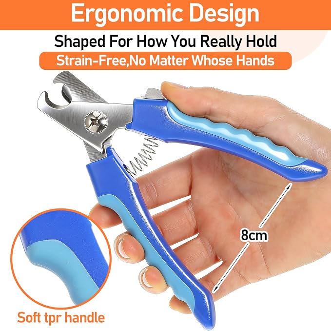 MAQUITA Dog Nail Clippers & Trimmers Set, 6pcs