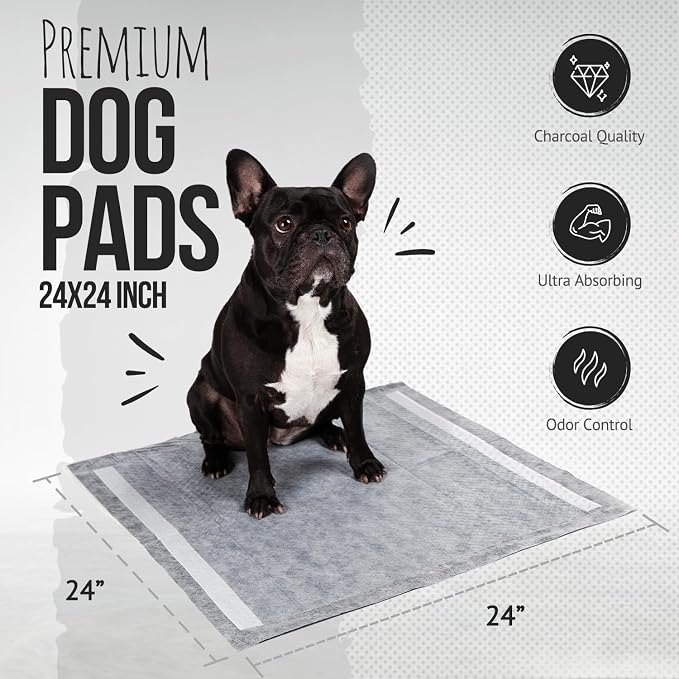 Bulldogology Pet Solutions 100-Count Puppy Pads Starter Bundle