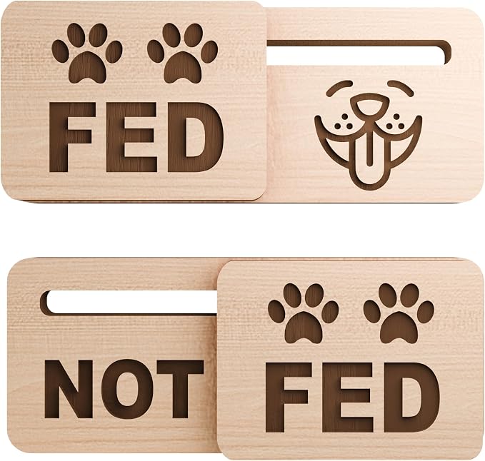 Dog Fed EZSlide Tracker - Dog Face (Adhesives)