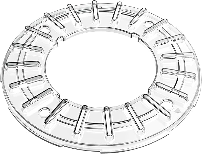 KADTC Clear Lid Replacement Spin Slow Feeder Dog Bowl, Hand Wash Only
