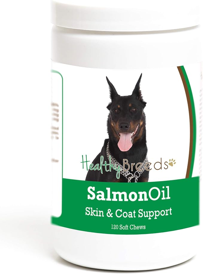 Healthy Breeds Beauceron Salmon Oil Soft Chews 120 Count