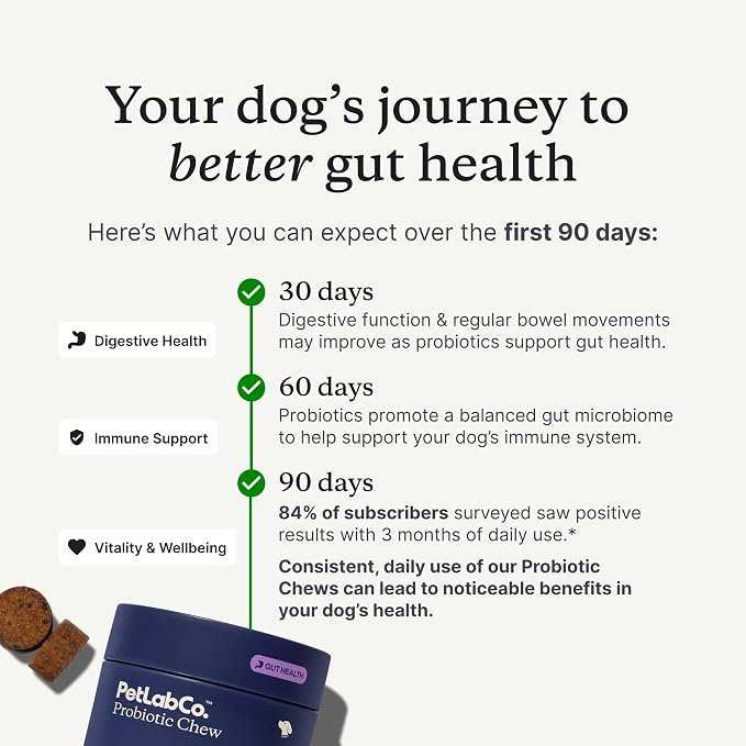 PetLab Co. Probiotic Chews for Dogs - Salmon, 30ct, 2-Pack