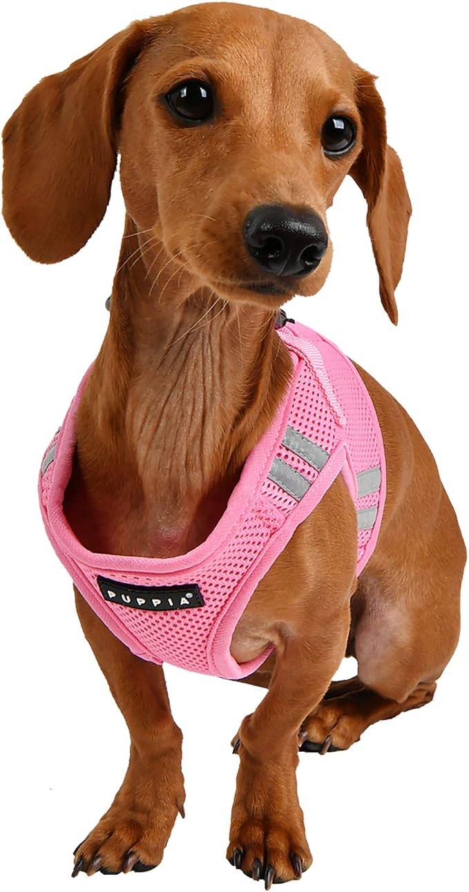 Puppia Soft Vest Harness PRO - Pink - XL