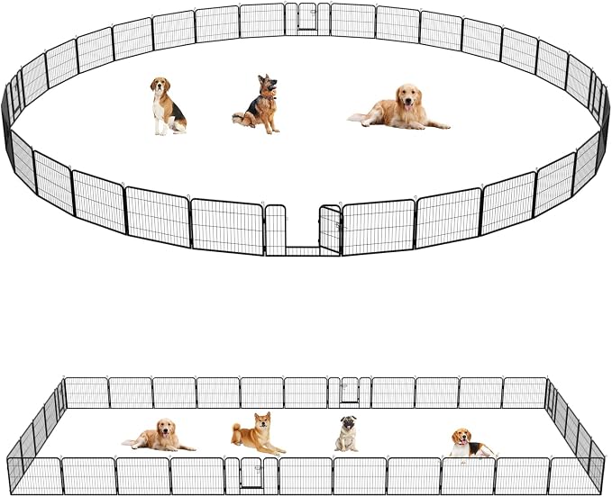 FDW Dog Playpen Kennel, 24in 32 Panels