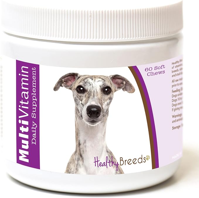 Healthy Breeds Whippet Multi-Vitamin Soft Chews 60 Count (1127-whip-001)