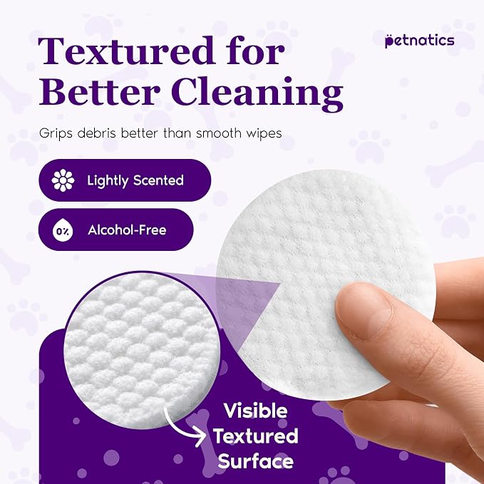 Gentle Guard Dog Ear Wipes with Aloe and Chamomile, 100 Count 1 Pack