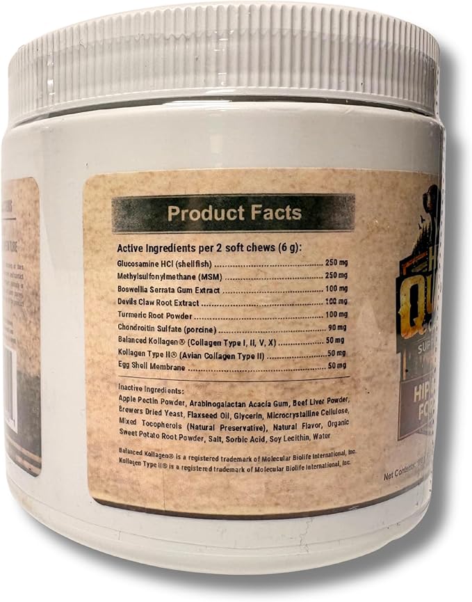 High Quest Canine Supplements for Dogs - Hip & Joint Formula