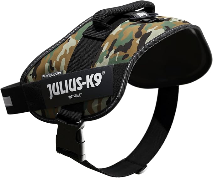Julius-K9, 16IDC-C-3, IDC Powerharness, Dog Harness, Size: 3, Camouflage