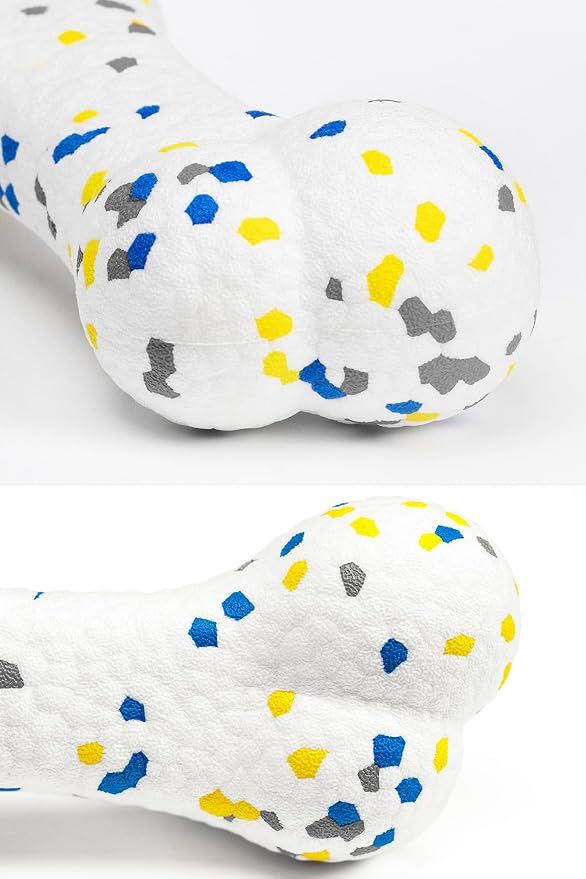 Moonorange Indestructible Bone Ball, Floating, 7.28in, White