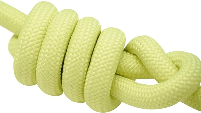 Blueberry Pet Dog Leash - Vibrant Mesh Puffer Handle, 4ft Rope Dog Leash in Yellow/Lilac Handle, Puppy Essentials, Dog Leashes for Large Dogs Heavy Duty, Gentle Leader for Dogs