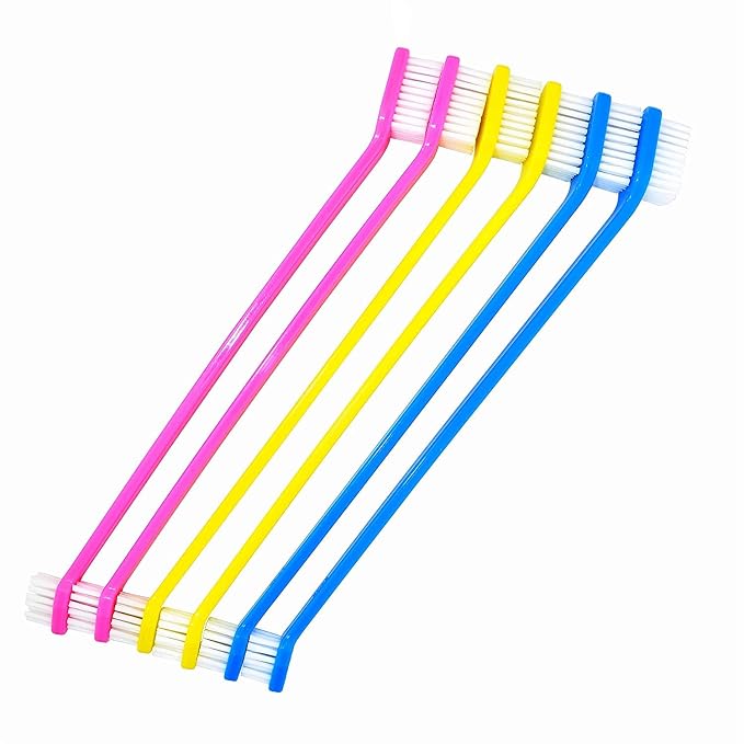 20 PCS Pet Dog Soft Toothbrush - Finger Toothbrush for Small to Large Dogs