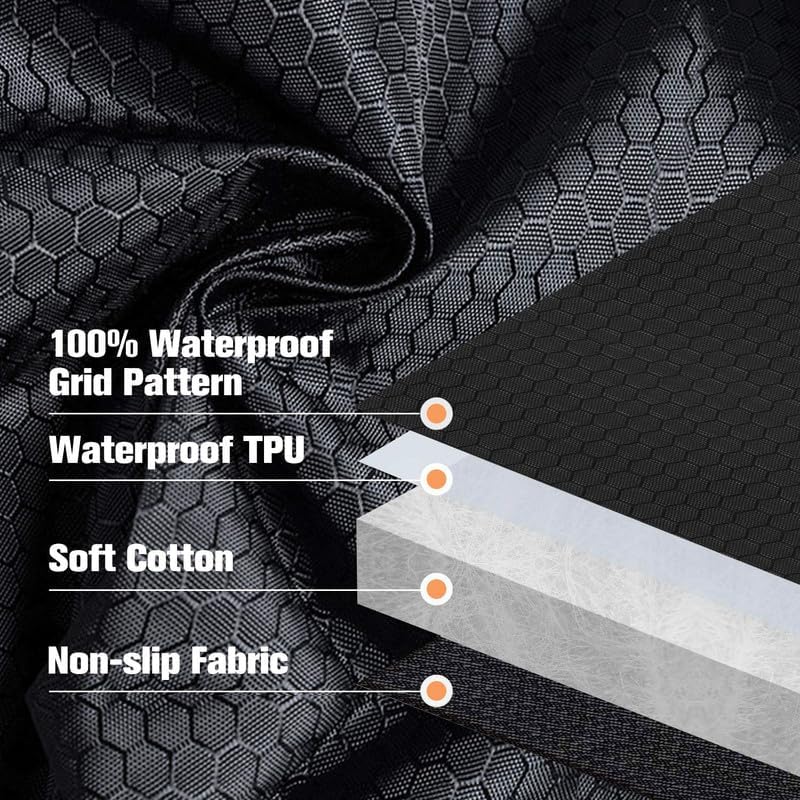 PETICON Waterproof Scratchproof Pet Bench Seat Cover - for Cars, SUVs