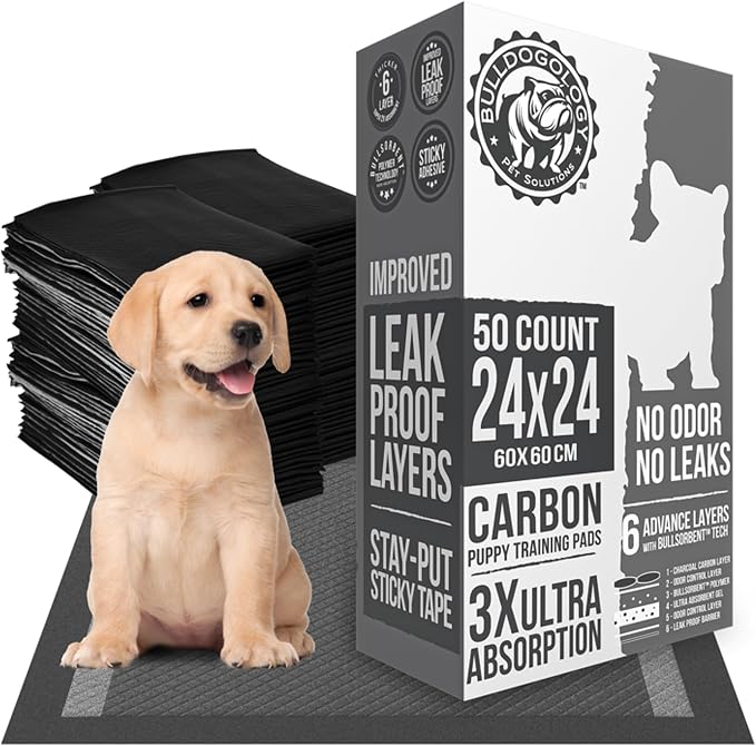 Bulldogology Pet Solutions 100-Count Puppy Pads Starter Bundle