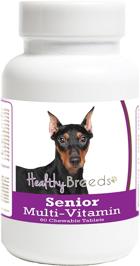 Healthy Breeds German Pinscher Senior Dog Multivitamin Tablets 60 Count