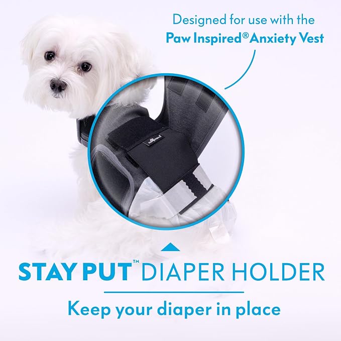 Paw Inspired Stay Put Dog Diaper Holder